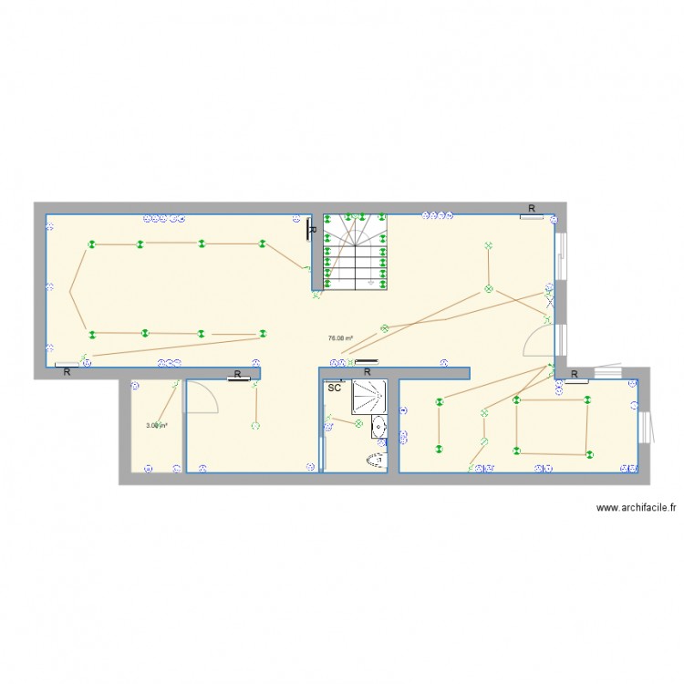 PLAN CHAUFFAGE ATHIS 2IEME . Plan de 0 pièce et 0 m2