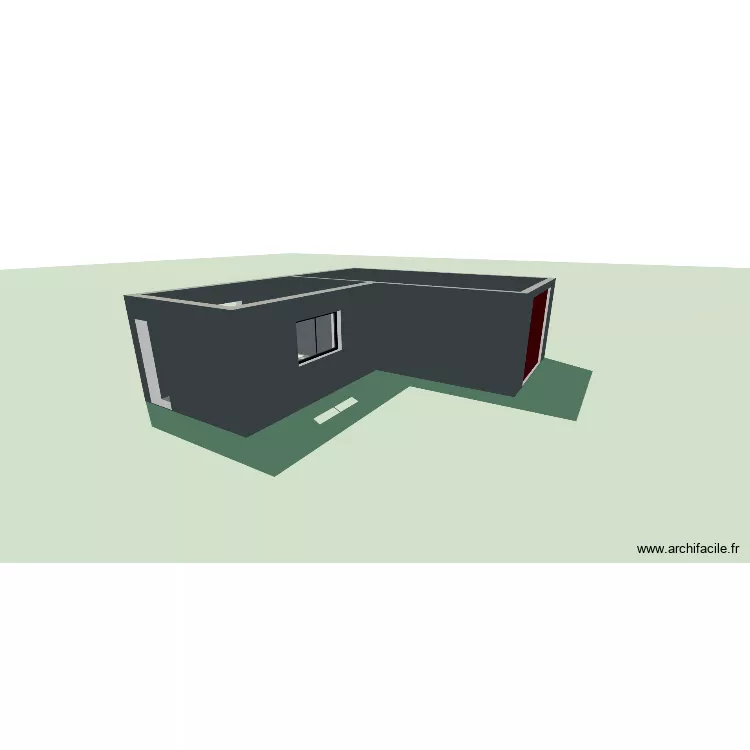 agrandissement1. Plan de 2  et 38 m²
