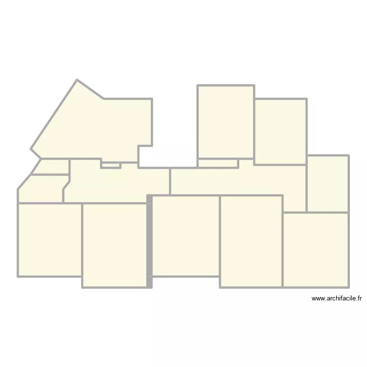 Bureau sommeiller projet&eacute;. Plan de 