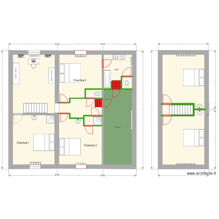 Edouard Pisvin 12 étage version déf menuiserie. Plan de 0 pièce et 0 m2