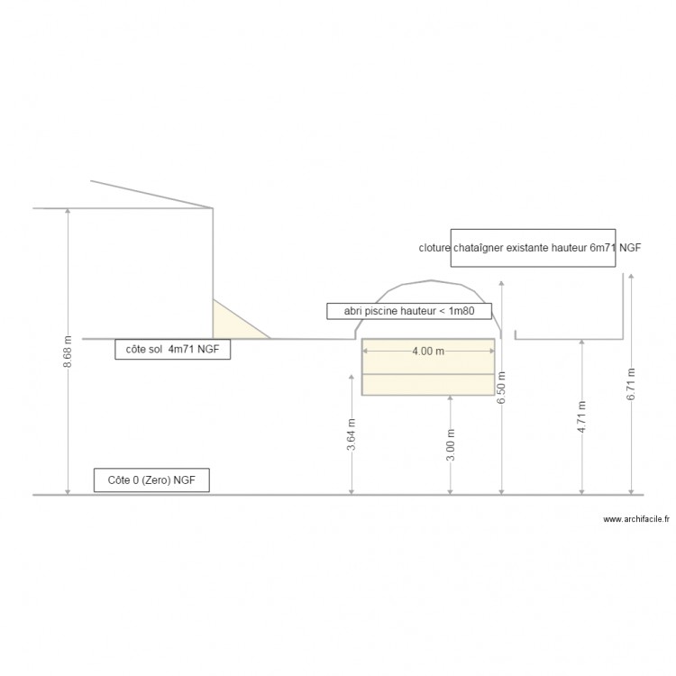 piscine4. Plan de 0 pièce et 0 m2