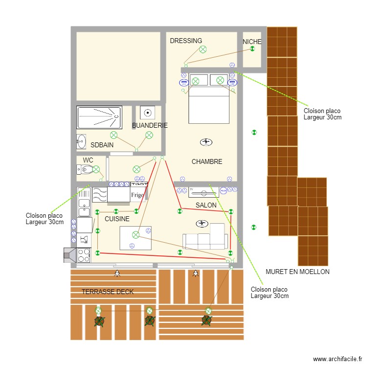 Plan TORIT. Plan de 0 pièce et 0 m2