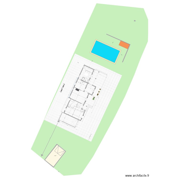 Terrain2. Plan de 0 pièce et 0 m2