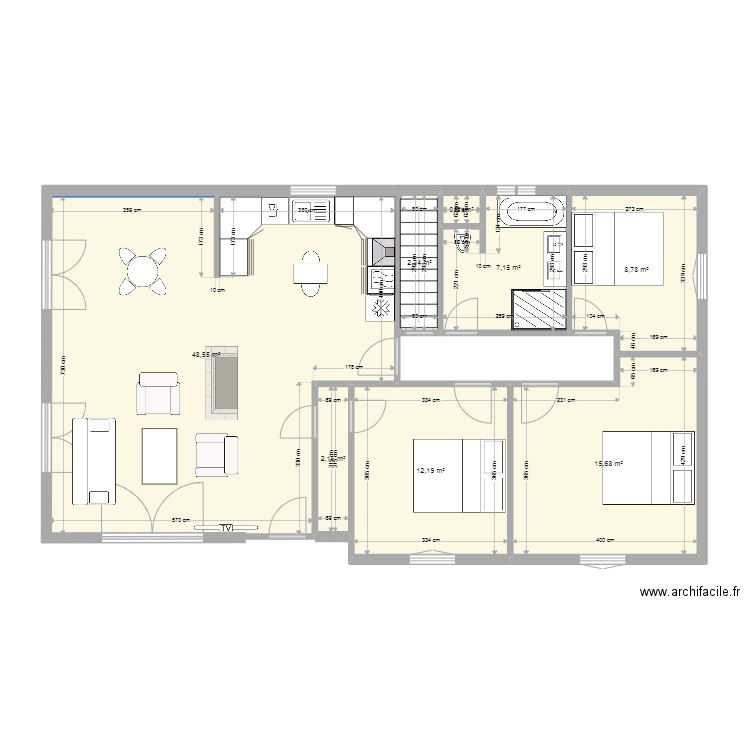 EBAUCHE PLAN FUTUR. Plan de 0 pièce et 0 m2