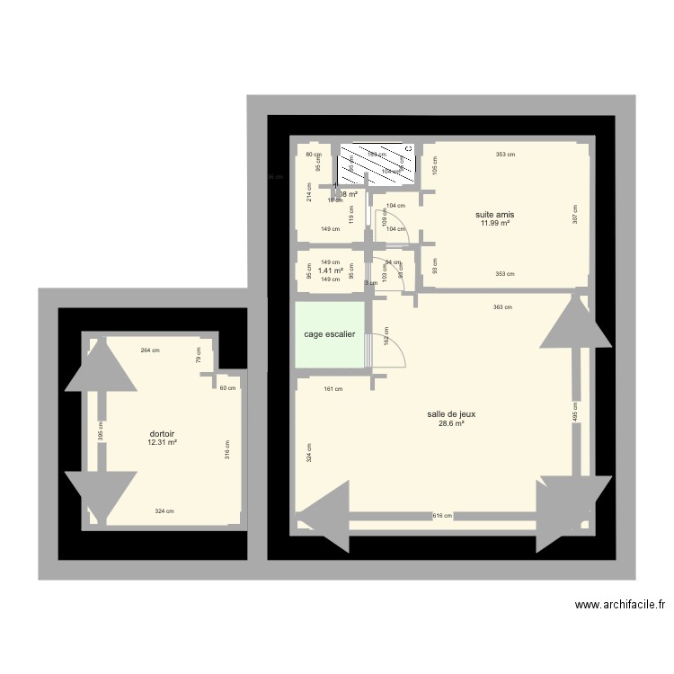 Beuzeville Plan Original. Plan de 0 pièce et 0 m2