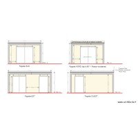 PCMI 2 Plans de façade Véranda