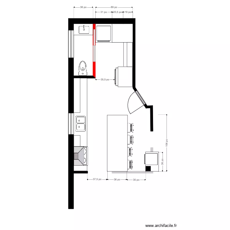 rachelle cuisine3. Plan de 