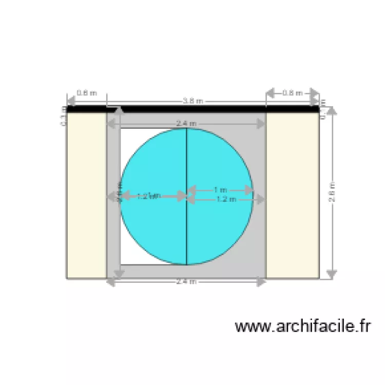 porte separation salon v3 suite. Plan de 