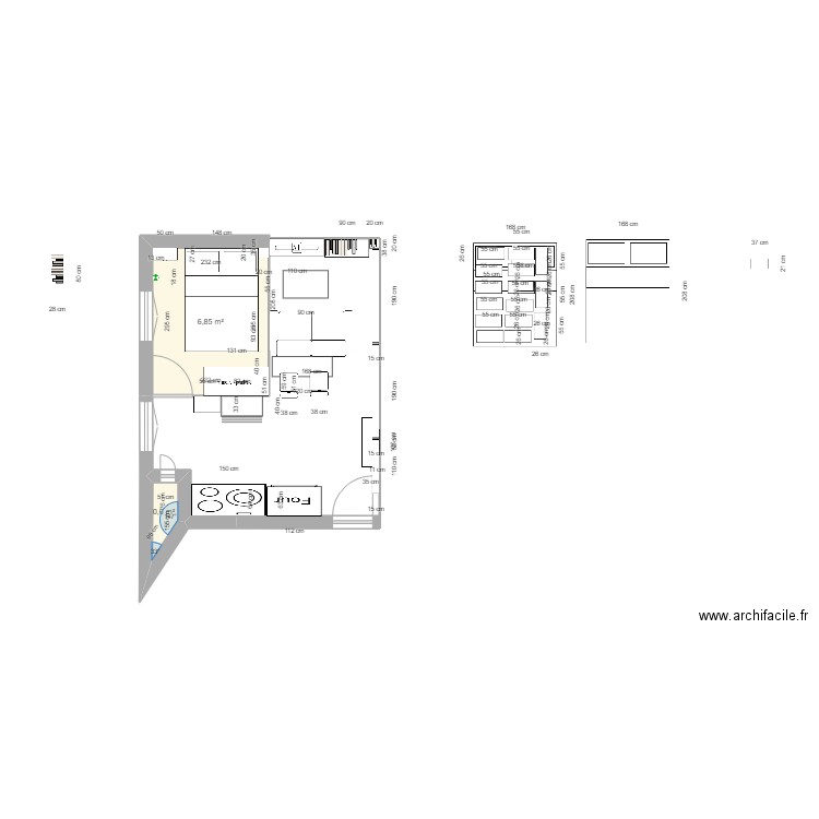 Salon. Plan de 0 pièce et 0 m2