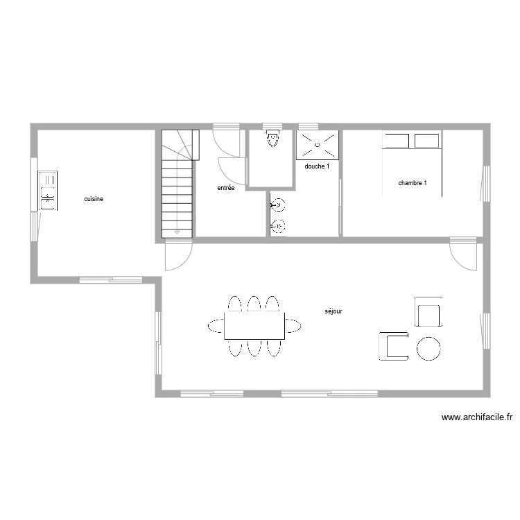 gerard rdc2. Plan de 