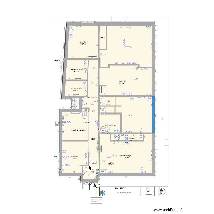 Colbert electricite. Plan de 0 pièce et 0 m2