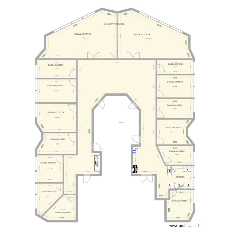CRETEIL 1. Plan de 0 pièce et 0 m2