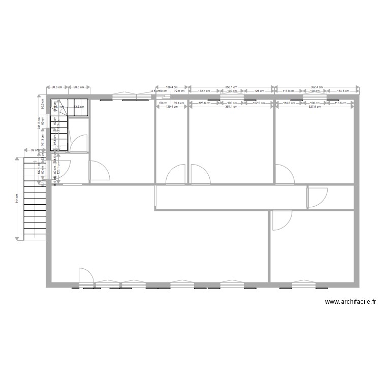 BERNES. Plan de 0 pièce et 0 m2