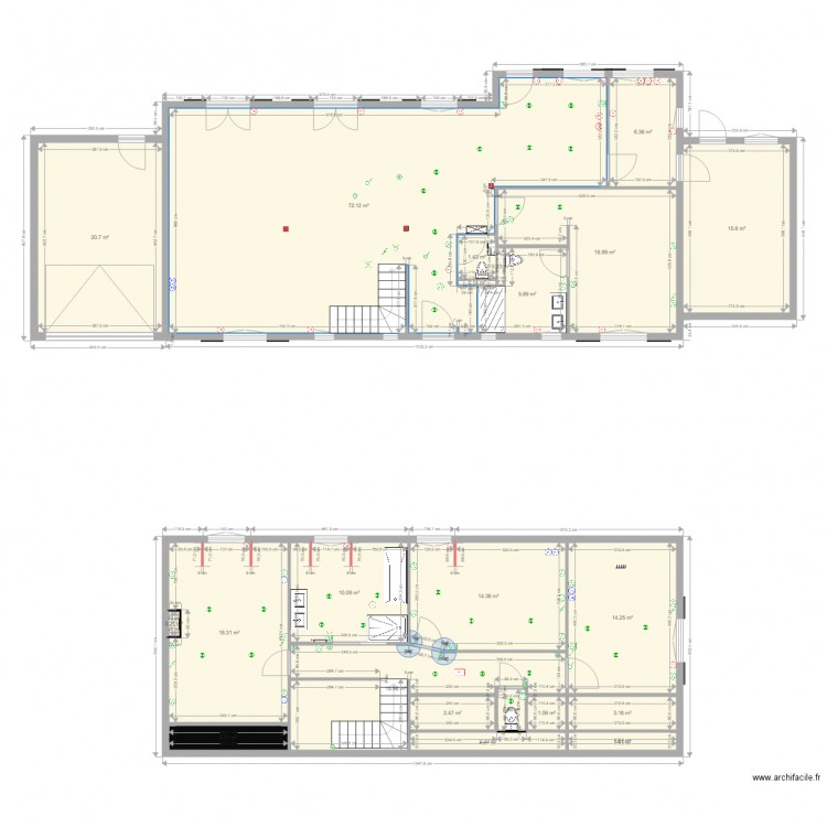 Brefordes rdc 4. Plan de 0 pièce et 0 m2