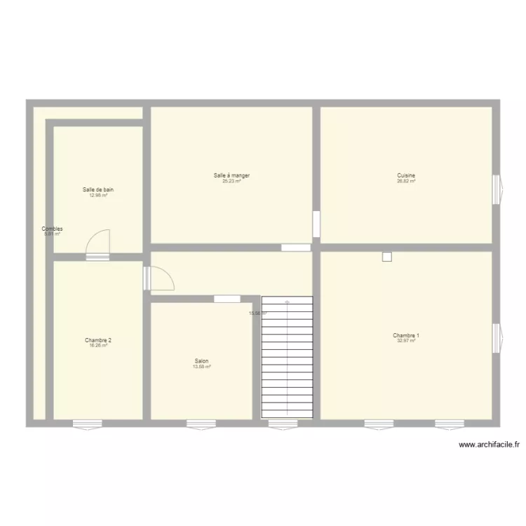 Dupuis BATIMENT 1 Premier étage Habitation. Plan de Dupuis BATIMENT 1 Premier étage Habitation. Plan de