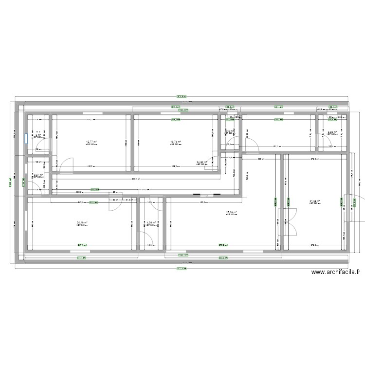 MA MAISON 2. Plan de 11 pièces et 142 m2