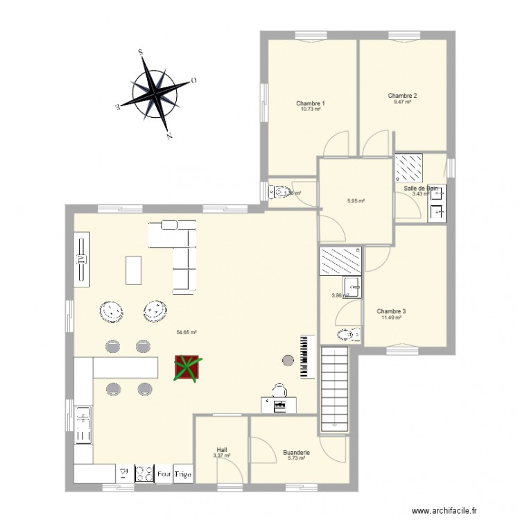 Maison Corronsac. Plan de 0 pièce et 0 m2