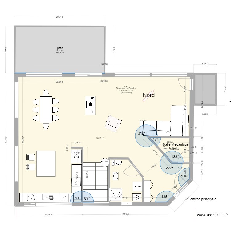 st-antoine 2 etages- 3chEt _SDB Ita_7oct2023e_. Plan de 0 pièce et 0 m2