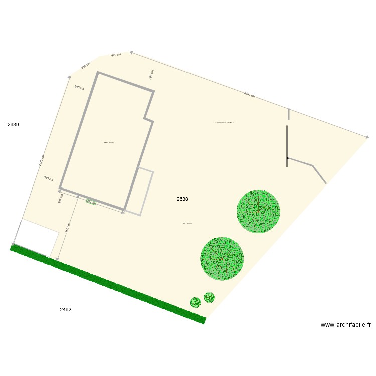 ABRI DE JARDIN 3. Plan de 0 pièce et 0 m2