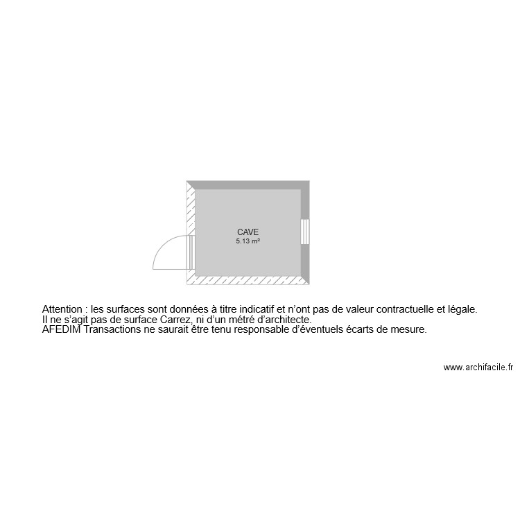 BI 5129 CAVE. Plan de 0 pièce et 0 m2