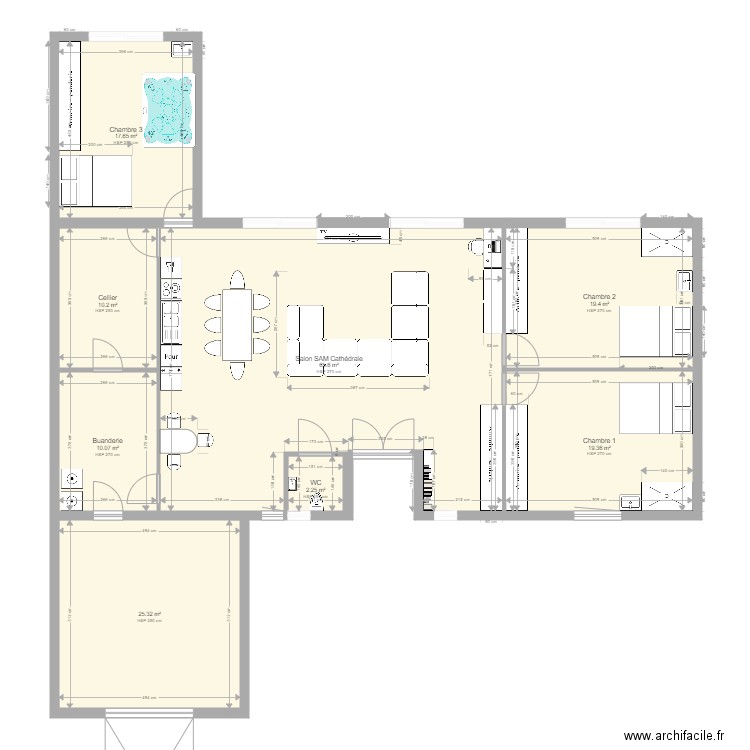 Maison . Plan de 0 pièce et 0 m2