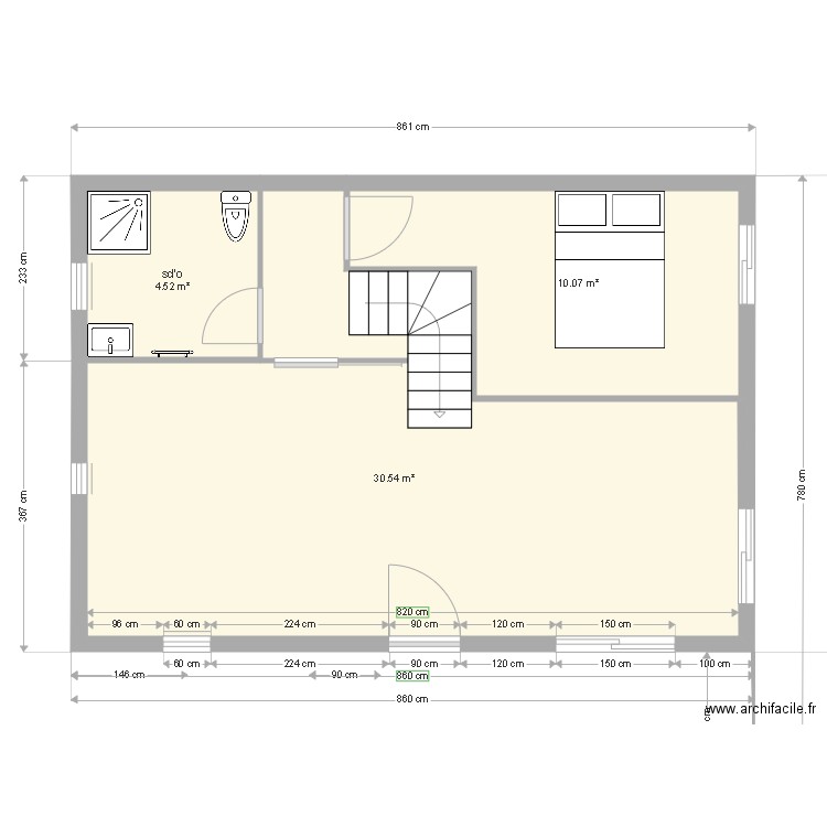 BREM1b. Plan de 0 pièce et 0 m2