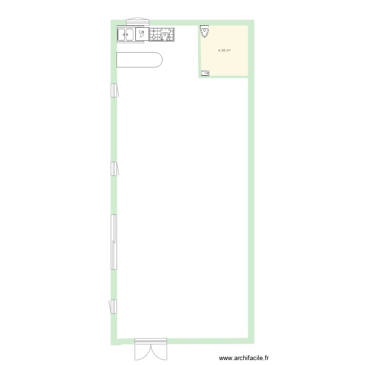 reunion. Plan de 0 pièce et 0 m2