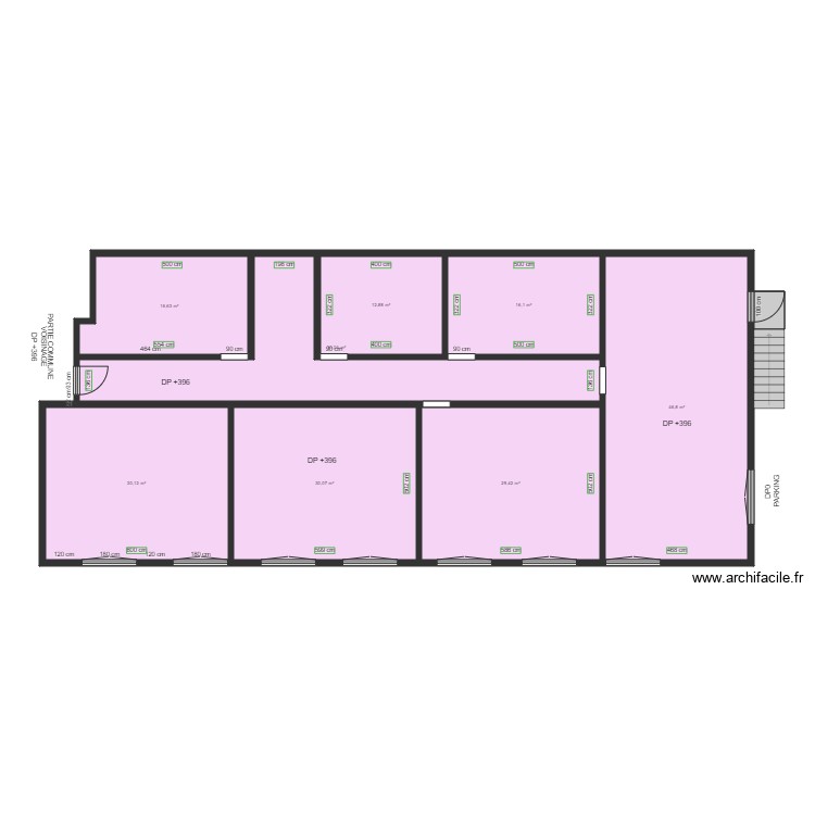 LUNITUDE AVANT TRAVAUX. Plan de 0 pièce et 0 m2