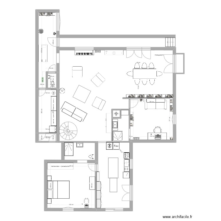 projet St Brev 228 AVE MINDIN. Plan de 7 pièces et 50 m2