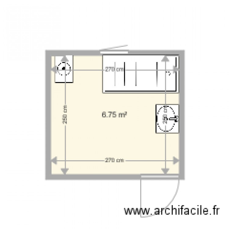 REGNIER BERNADETTE . Plan de 0 pièce et 0 m2