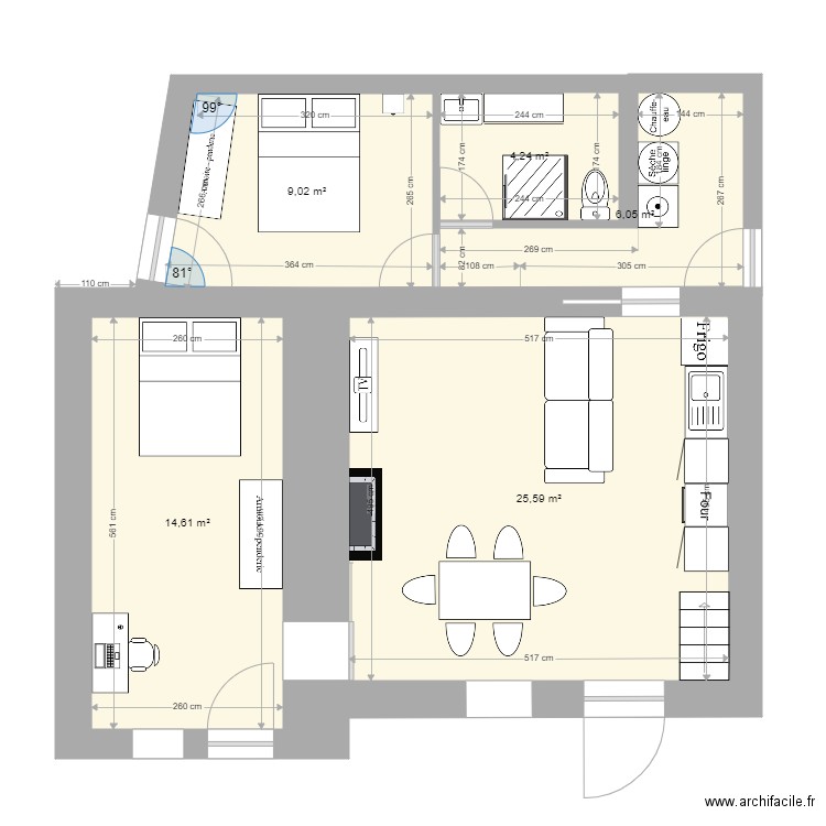 miason reno TER. Plan de 0 pièce et 0 m2