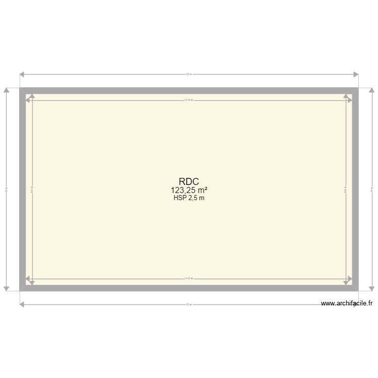 Maison Damien. Plan de 0 pièce et 0 m2