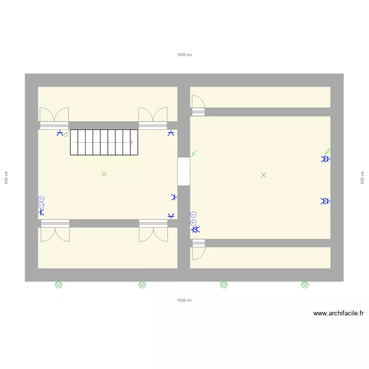 Maison Perso Grenier. Plan de Maison Perso Grenier. Plan de