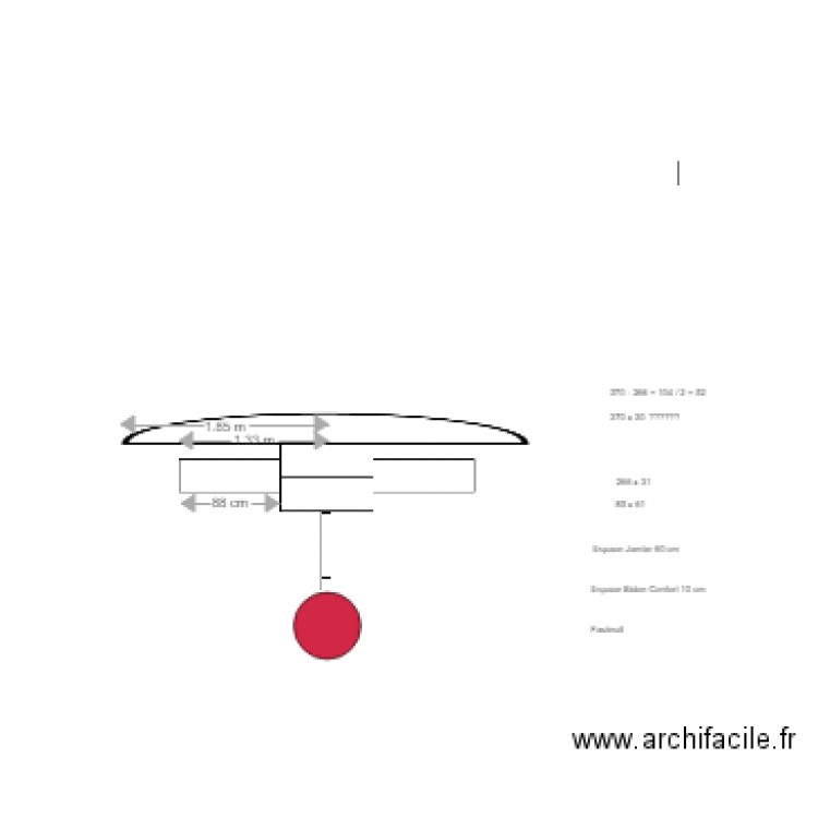 plateau 1. Plan de 0 pièce et 0 m2