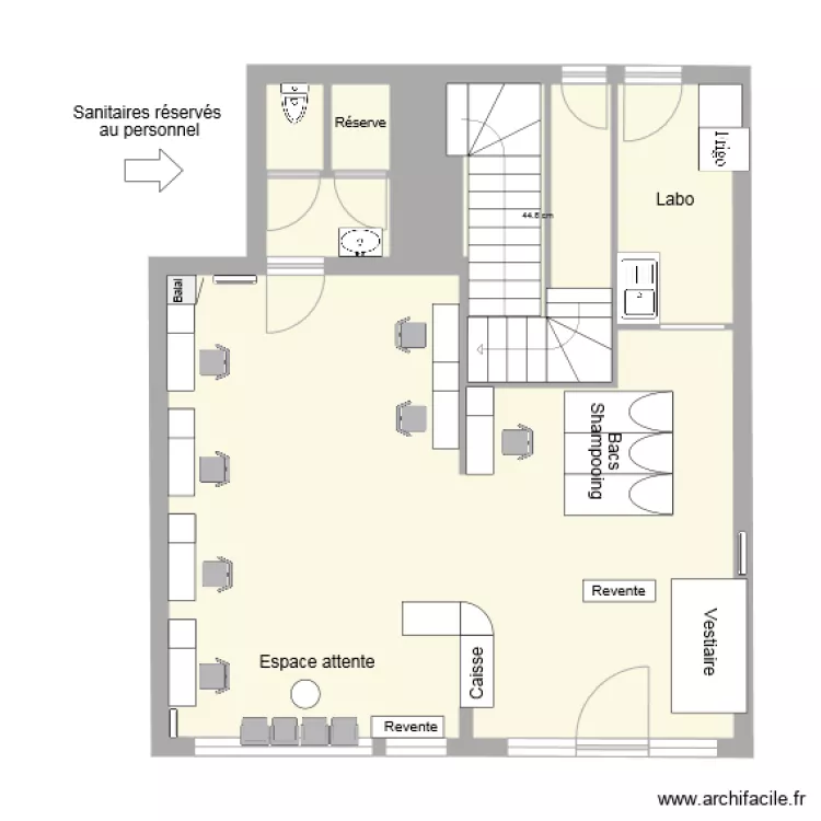 Am&eacute;nagements 2. Plan de 