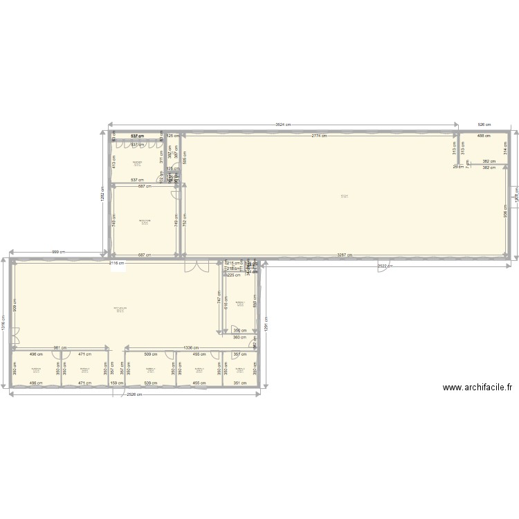 atelier. Plan de 0 pièce et 0 m2