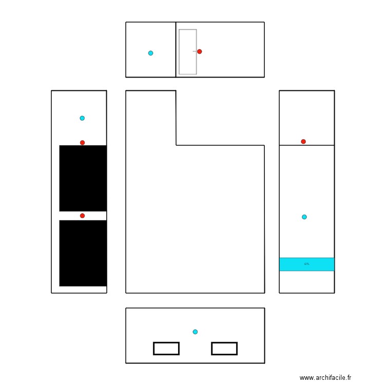 GARAGE. Plan de 0 pièce et 0 m2