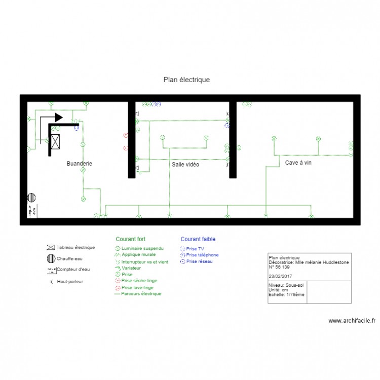 cave. Plan de 0 pièce et 0 m2