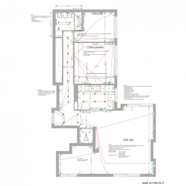 Plan électrique SELLE 12 juin 15h. Plan de 0 pièce et 0 m2