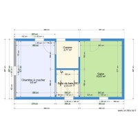 Studio americain 25m2