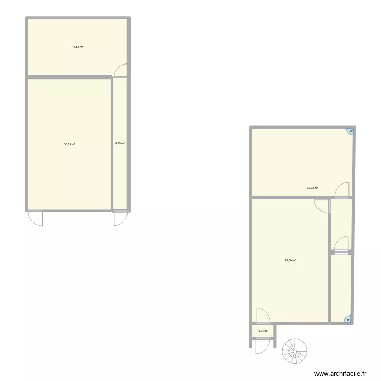 STUDIO 3 Studios 2023. Plan de 