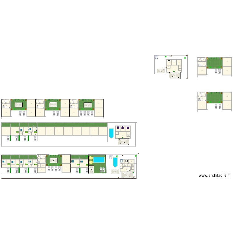 AUDE. Plan de 0 pièce et 0 m2