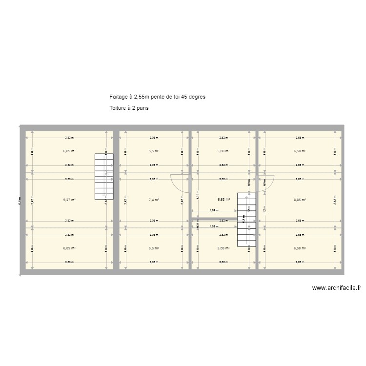 2eme REBAIS avant. Plan de 0 pièce et 0 m2