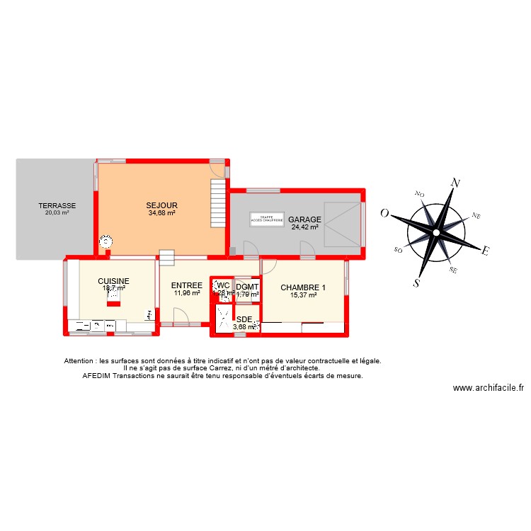 BI 11874 SOUS SOL. Plan de 0 pièce et 0 m2