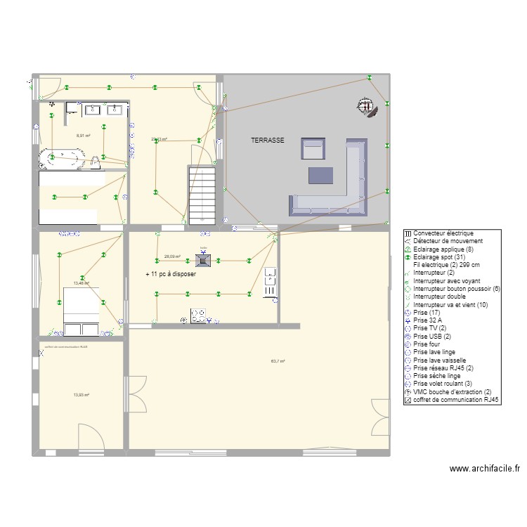 Soulis. Plan de 0 pièce et 0 m2