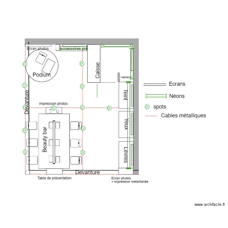 stand NYX dernière version. Plan de 0 pièce et 0 m2