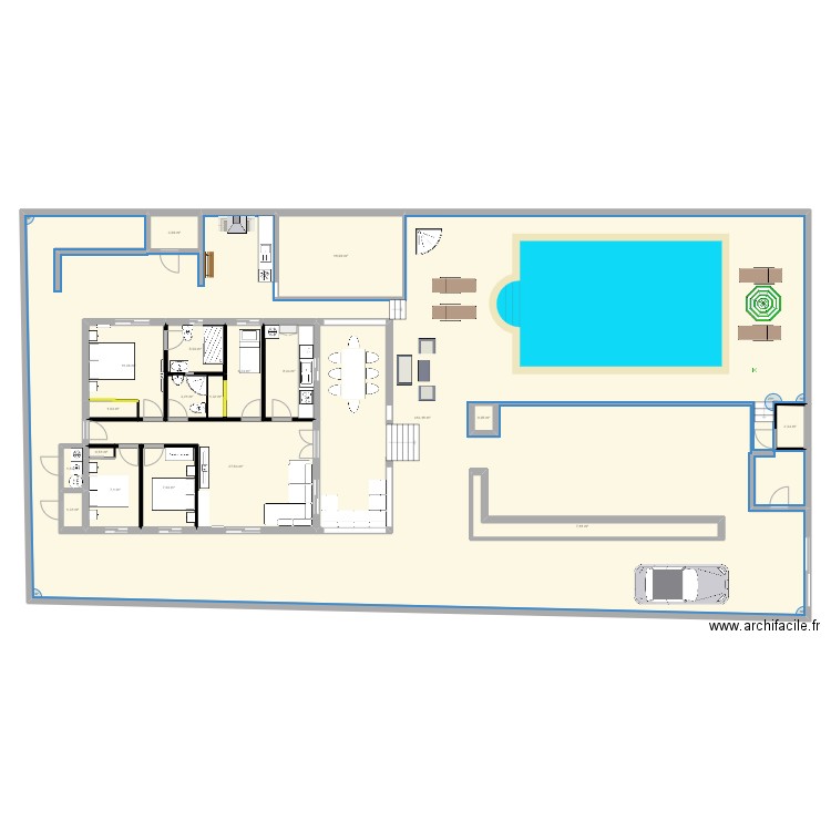 montroy. Plan de 19 pièces et 644 m2