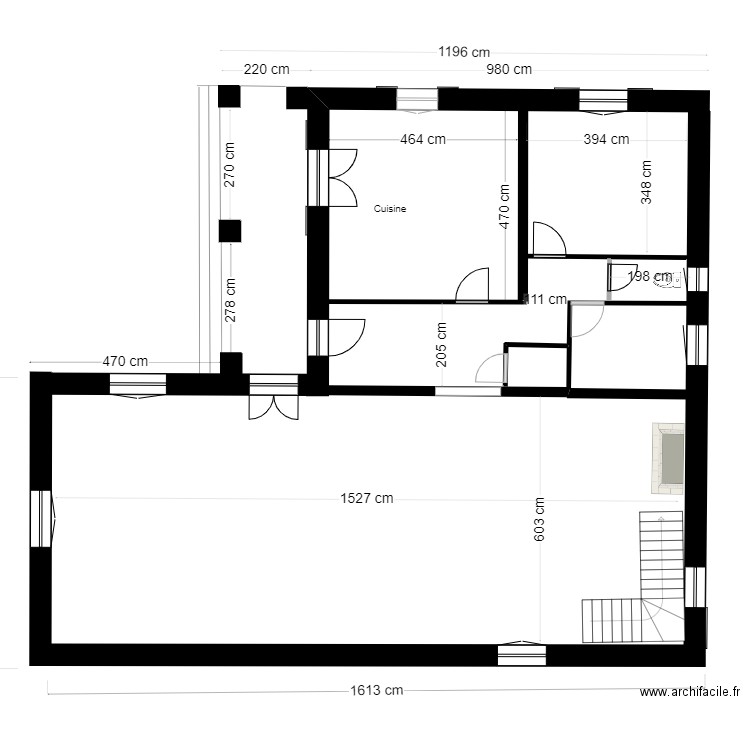 Besseges RDC1. Plan de 0 pièce et 0 m2