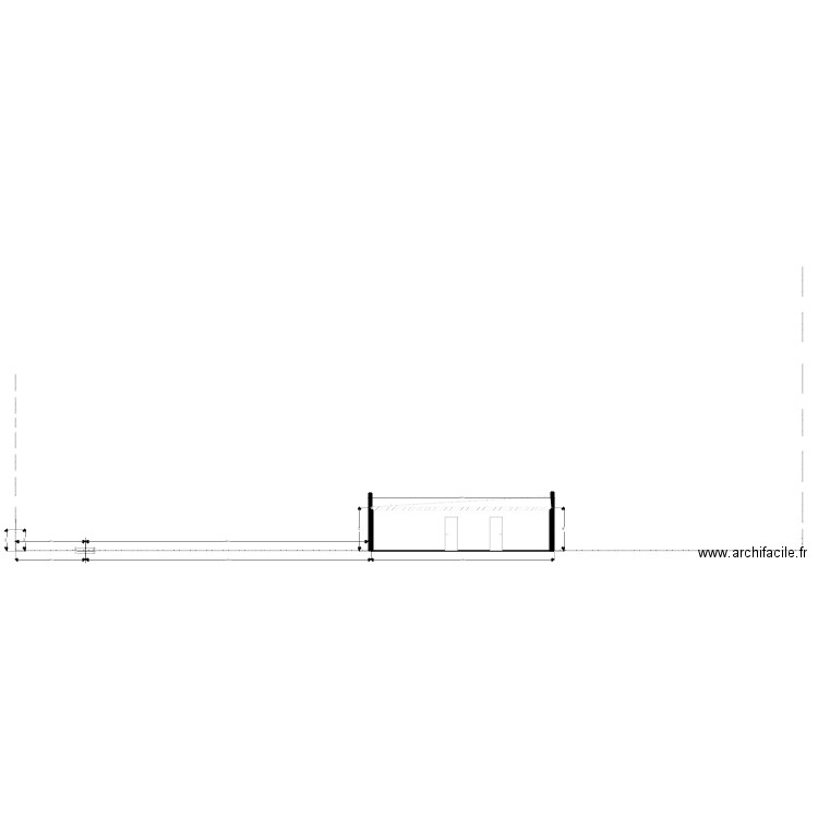 PLAN DE COUPE TERRAIN NAR MATHIEU PCMI3 LOT1. Plan de 0 pièce et 0 m2