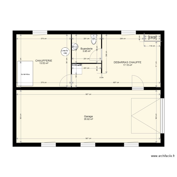 LAFONT. Plan de 0 pièce et 0 m2